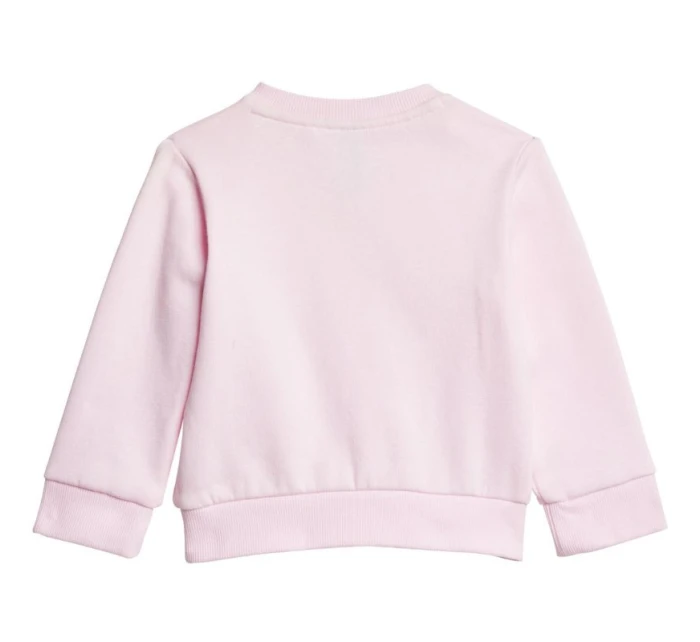 Adidas Essentials detská tepláková súprava ružová JC9645 Adidas Essentials detská tepláková súprava ružová JC9645