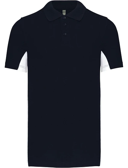 Kariban K 232 Dvojfarebné polo tričko s piké vzorom „Flag“ 20.K232 tmavomodrá/biela Kariban K 232 Dvojfarebné polo tričko s piké vzorom „Flag“ 20.K232 tmavomodrá/biela