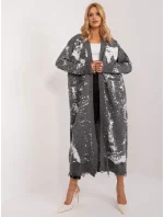 Kardigan BA SW model 19688899 ciemny szary - FPrice