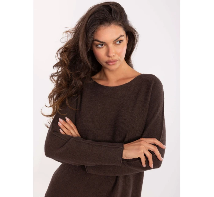 Sveter IT SW 2219.63 tmavohnedý Sveter IT SW 2219.63 tmavohnedý