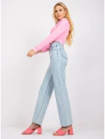 Džínsové nohavice MR SP 358.58P svetlomodré