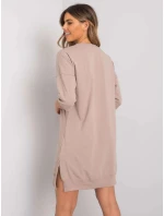 Šaty RV SK model 20235470 béžové - FPrice Šaty RV SK model 20235470 béžové - FPrice