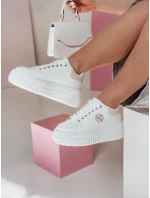 Dámske tenisky na platforme KITNOT beige Dstreet ZY0921