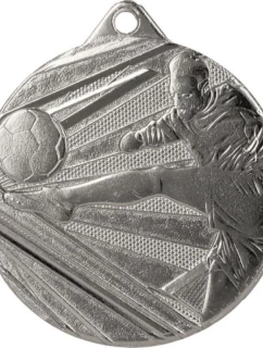 Strieborná futbalová medaila ME001/S