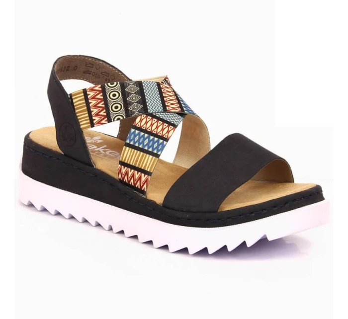 Sandále Rieker V44G8-14 W RKR533A