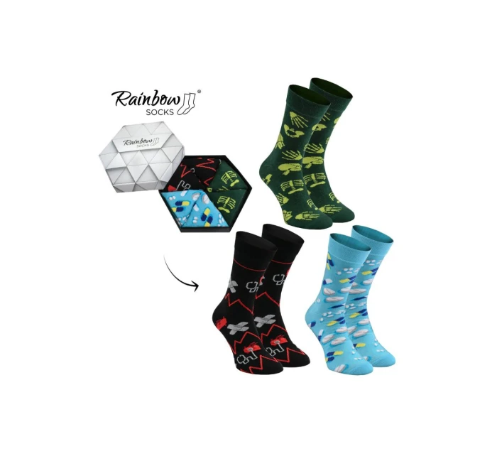 Skarpetki Rainbow Socks Dla Lekarzy I Medyków 3 Pary