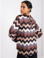 Halenka DHJ BZ model 17356201 černá a béžová - FPrice Halenka DHJ BZ model 17356201 černá a béžová - FPrice