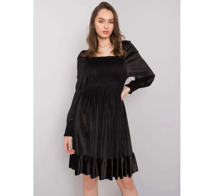 Sukienka DHJ SK model 20961770 czarny - FPrice Sukienka DHJ SK model 20961770 czarny - FPrice