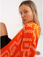 Dámsky sveter LC SW 0296 oranžový