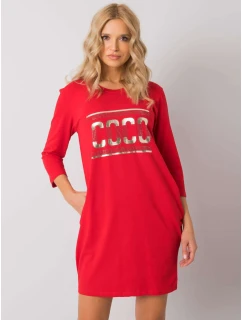 Šaty RV SK 6894.44P červená