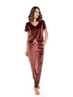 Tepláková souprava model 17595700 ve vínové barvě - Babella