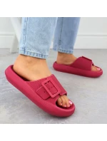 Dámske šľapky RR274A583 Dark pink - Big Star