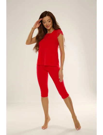 Dámske pyžamo FANNY KR.R. 3 / 4SP 341 - DE LAFENSE Dámske pyžamo FANNY KR.R. 3 / 4SP 341 - DE LAFENSE