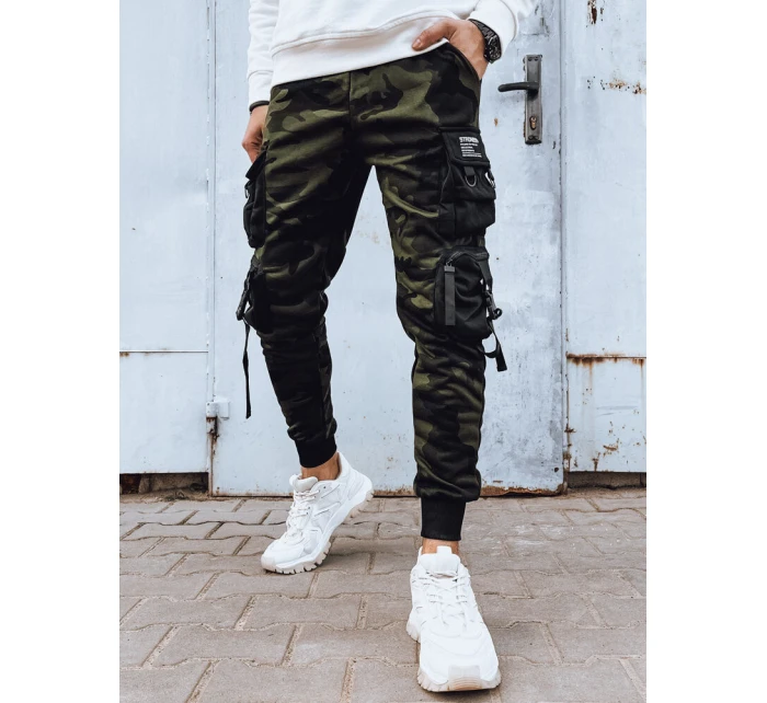 Pánské bojové kalhoty zelené Dstreet model 21973458 - FashionStreet