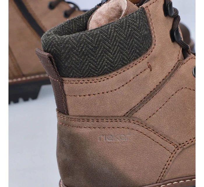 M zateplené boty model 20810163 - Rieker M zateplené boty model 20810163 - Rieker