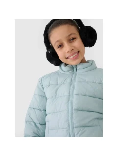 Dievčenská páperová bunda so syntetickou podšívkou 4F 4FJWSS25TDJAF515-47S