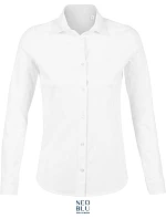 Women Halenka s dlouhým rukávem white model 22499718 - NEOBLU Women Halenka s dlouhým rukávem white model 22499718 - NEOBLU