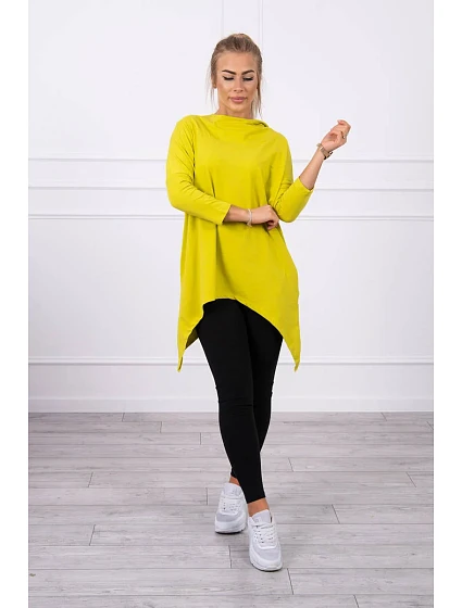 Mikina s potiskem model 18746917 kiwi - K-Fashion Mikina s potiskem model 18746917 kiwi - K-Fashion