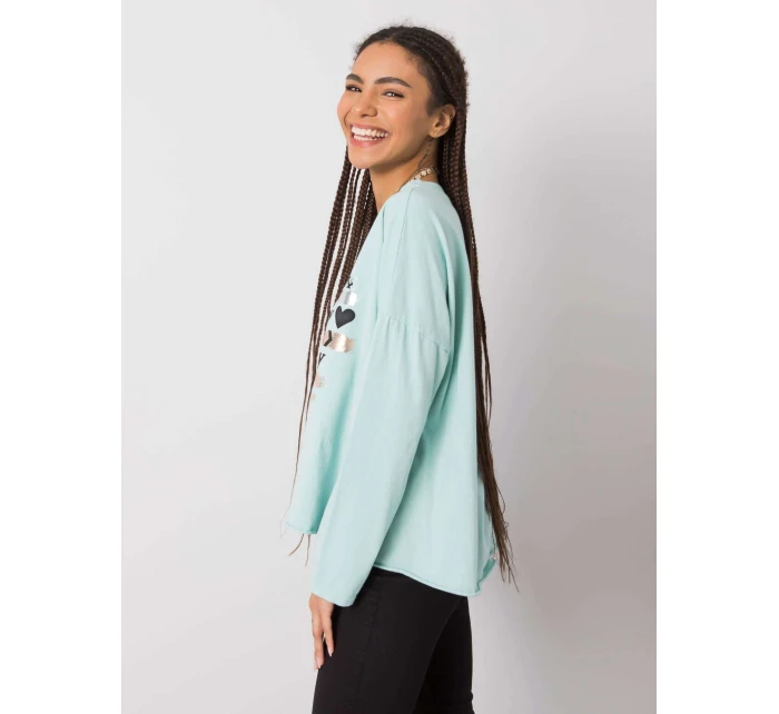 Blúzka DHJ BZ 21103.06P mincovňa