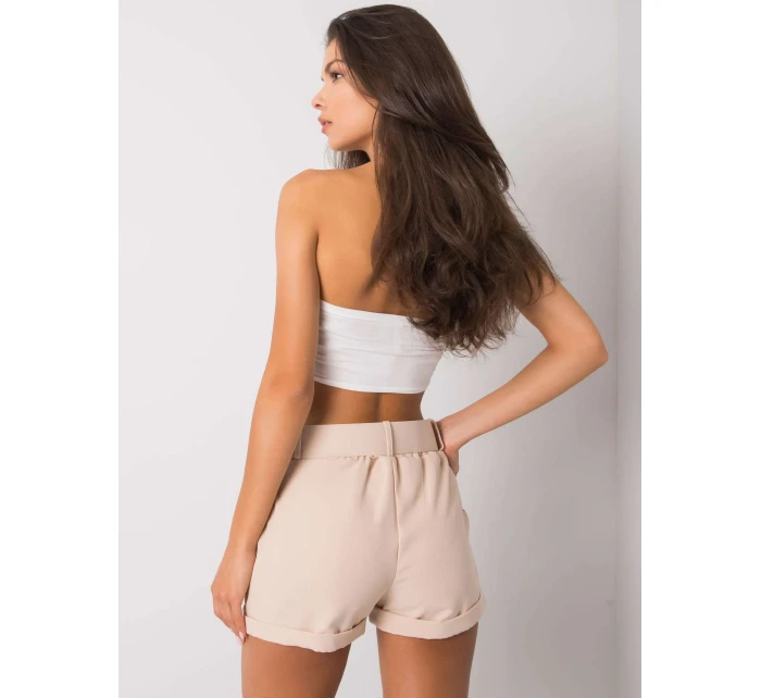 DHJ SN 13193 šortky.13P béžová