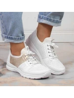 Pohodlná poltopánka Rieker W L3254-80 biela