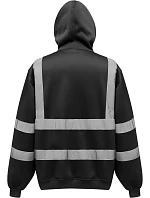 Mikina s kapucňou Yoko HVK 05 Hi-Vis 79.VK05 čierna Mikina s kapucňou Yoko HVK 05 Hi-Vis 79.VK05 čierna