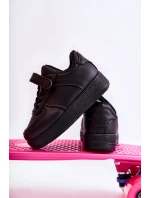 Dětská sportovní obuv se suchým zipem Černá model 21587391 - Boto