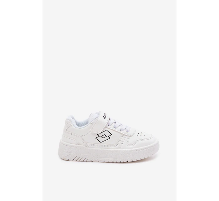 Dětské tenisky na suchý zip  Bílé model 22101607 - Big Star Shoes