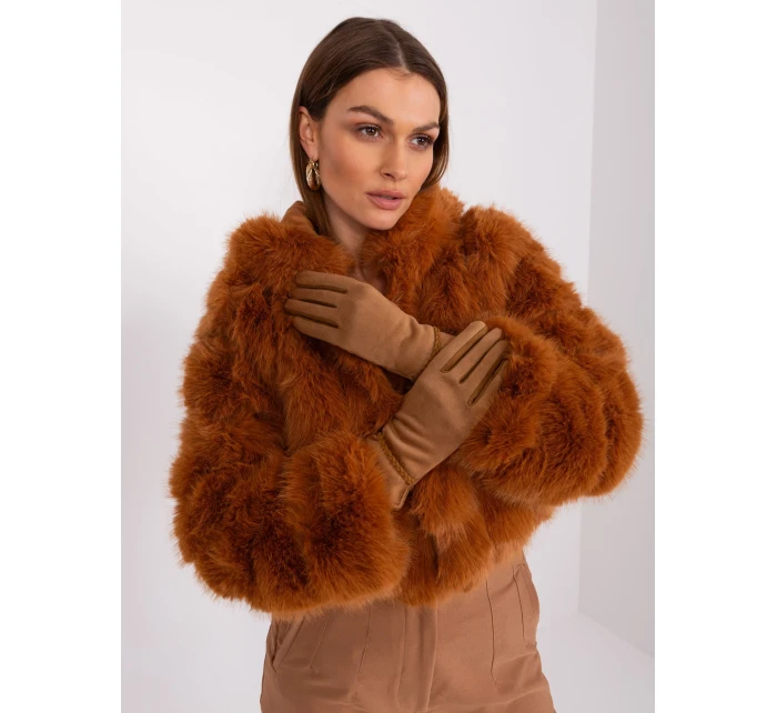 Rukavice AT RK 238601.31P ťava Rukavice AT RK 238601.31P ťava