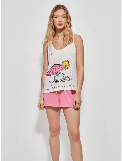 Dámské pyžamo růžové model 20161875 - Gisela Dámské pyžamo růžové model 20161875 - Gisela