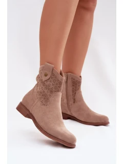 Topánky na podpätku model 224619 Krok vo veľkom štýle