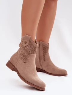 Topánky na podpätku model 224619 Krok vo veľkom štýle