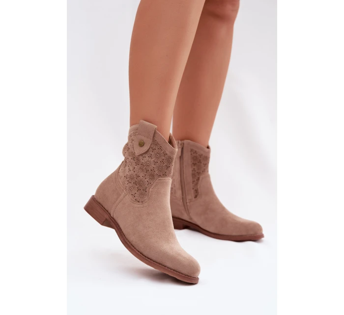 Topánky na podpätku model 224619 Krok vo veľkom štýle