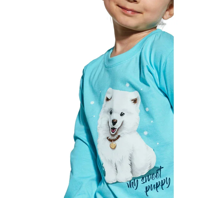 Dievčenské pyžamo 594/166 Šteňa - CORNETTE Dievčenské pyžamo 594/166 Šteňa - CORNETTE