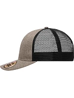 MB 6 panelová síťovaná kšiltovka 03. brown melange/black model 22495720 - Daiber MB 6 panelová síťovaná kšiltovka 03. brown melange/black model 22495720 - Daiber