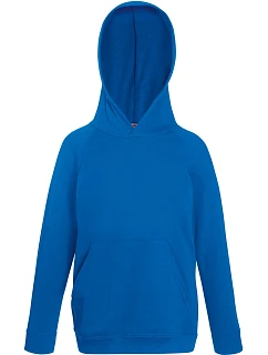 Fruit of the Loom Kids Lightweight Hooded Sweat Detská mikina s kapucňou 16.2009 kráľovská modrá