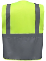 Yoko HVW 801 Hi-Vis multifunkčná vesta 79.W801 hi vis žltá/sivá Yoko HVW 801 Hi-Vis multifunkčná vesta 79.W801 hi vis žltá/sivá