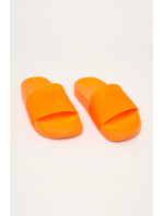 Plážové pantofle model 8385518 neonově oranžová - Guess