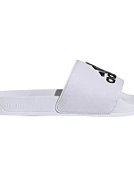 Adilette U GZ3775 bielo-čierne tenisky - Adidas