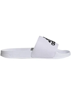 Adilette U GZ3775 bielo-čierne tenisky - Adidas