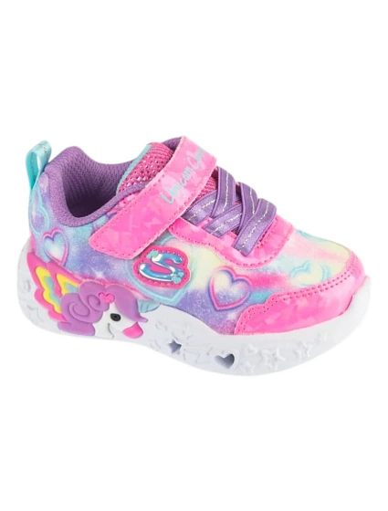 Skechers Unicorn Charmer – Lil Heart Sparkles 303064N-PKMT Růžové 21 Skechers Unicorn Charmer – Lil Heart Sparkles 303064N-PKMT Růžové 21