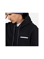 Pánska mikina ROSSIGNOL WATERFALL H RELAX SWEATSHIRT, čierna