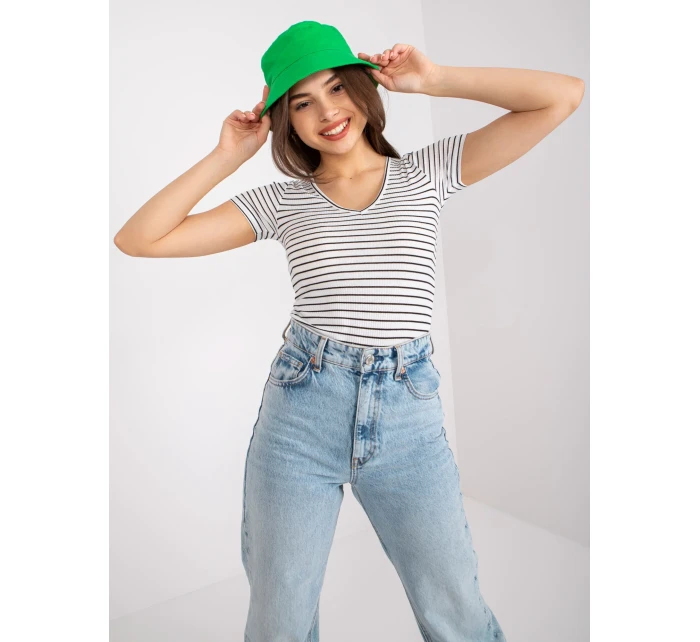 Bluzka TW BZ BL model 21127040 biało czarny - FPrice