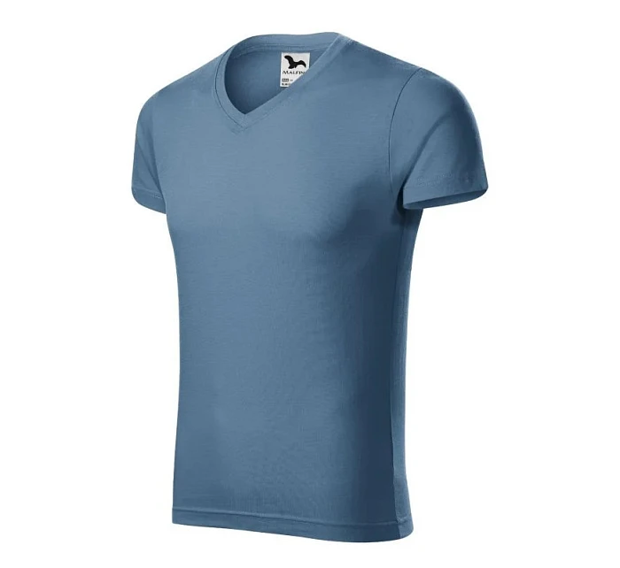 Pánske tričko slim fit M MLI-14660 petrol - Malfini