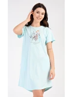 Dámské domácí šaty s krátkým rukávem Garden