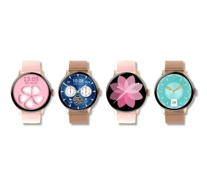 Dámské chytré hodinky Pink Gold model 21804667 - Giewont Dámské chytré hodinky Pink Gold model 21804667 - Giewont