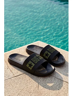 Pánské Pantofle Big Star SS174359 Černé