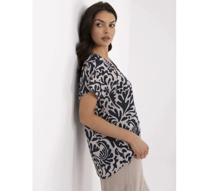 Blúzka D73771M11171B tmavomodrá Blúzka D73771M11171B tmavomodrá