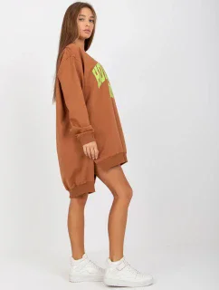 Mikina VI BL 3102.01P hnedo-zelená