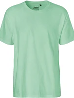 Neutral O 60001 Pánske tričko z hrubej bio bavlny 77.6001 dusty mint